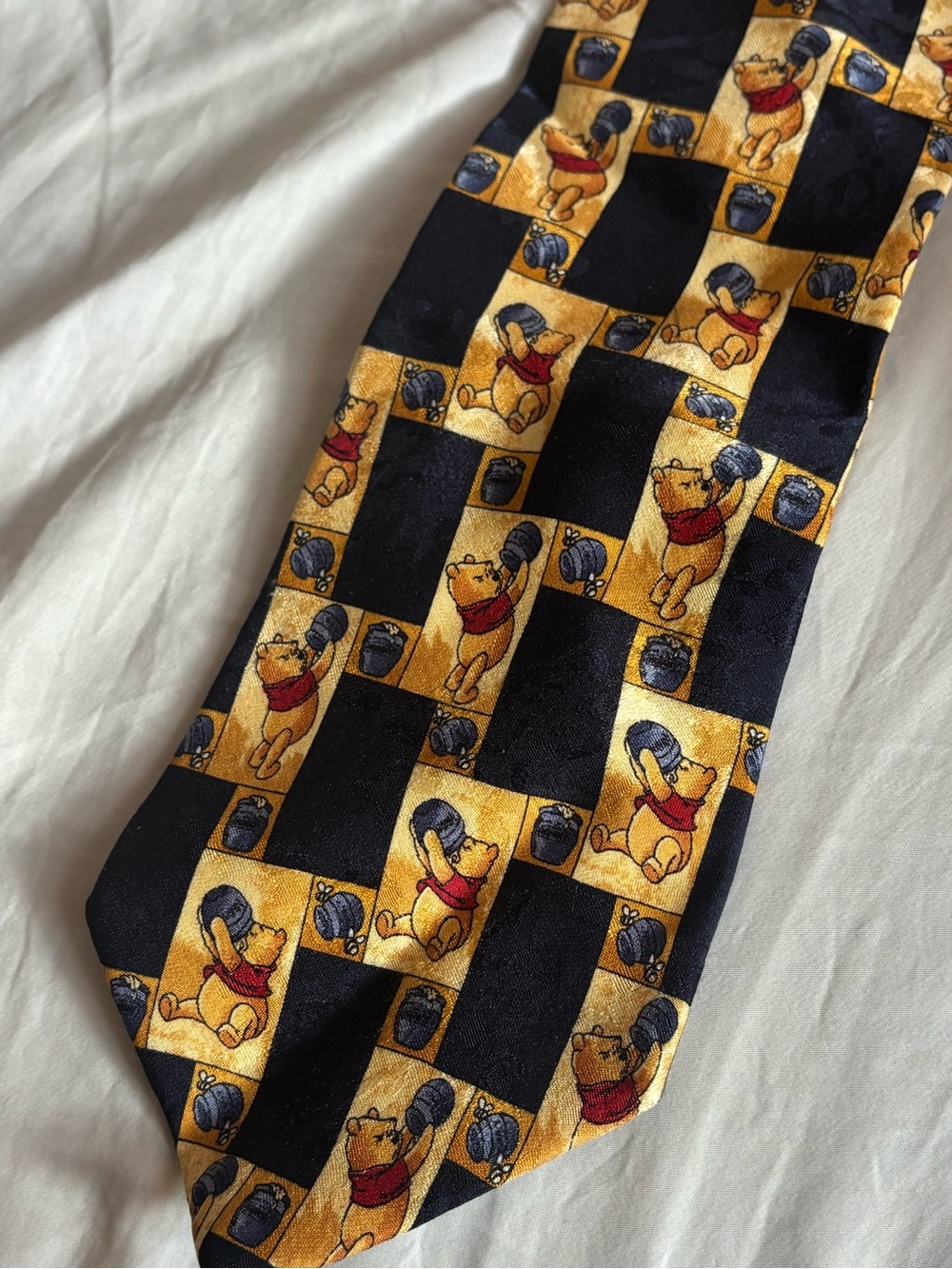Vintage Winnie the Pooh Silk Tie